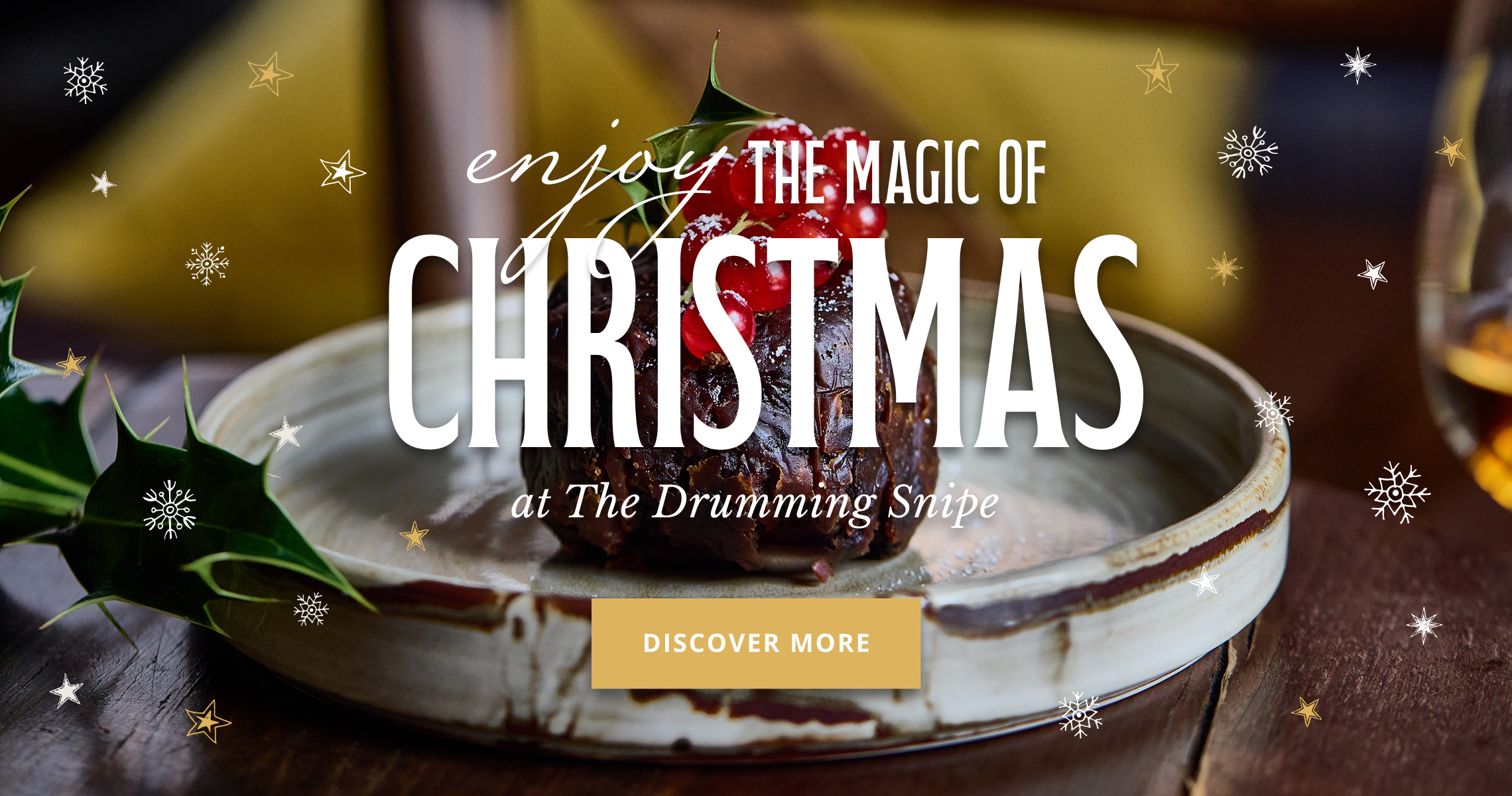 The Drumming Snipe Christmas Pudding